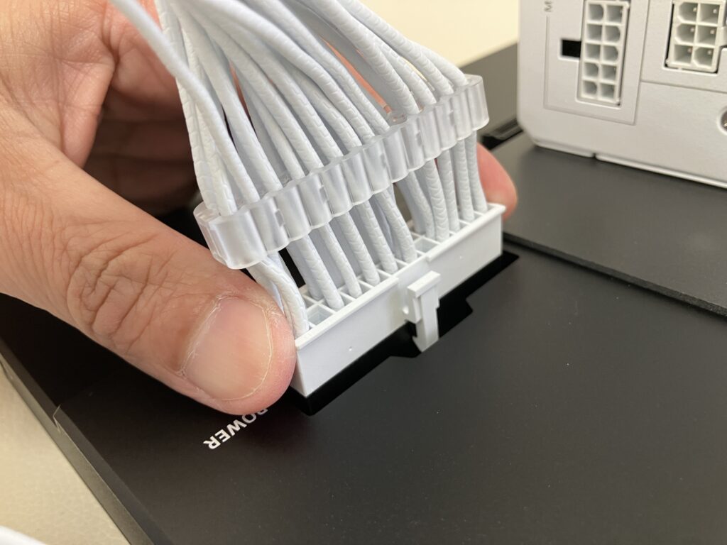 奥までしっかり差し込みましょう。